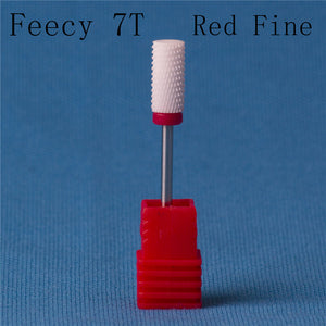 Milling Cutter For Manicure Ceramic Mill Manicure Machine Set Cutter For Pedicure Electric Nail Files Nail Drill Bit Feecy